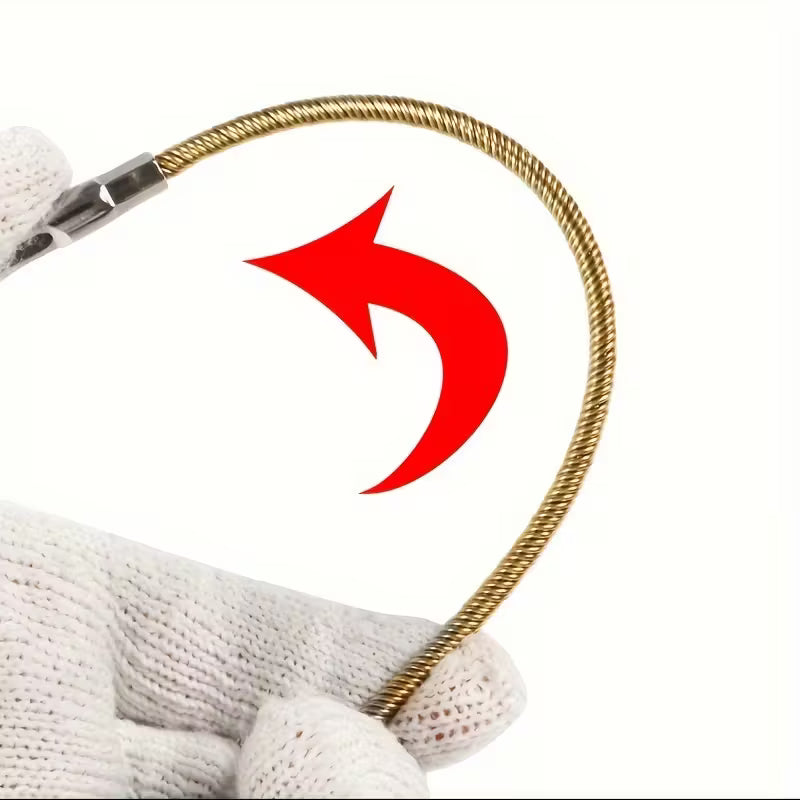 30m Flexible Wire Cable Puller Kit - Professional Fish Tape for Electrical & Telecom Installation