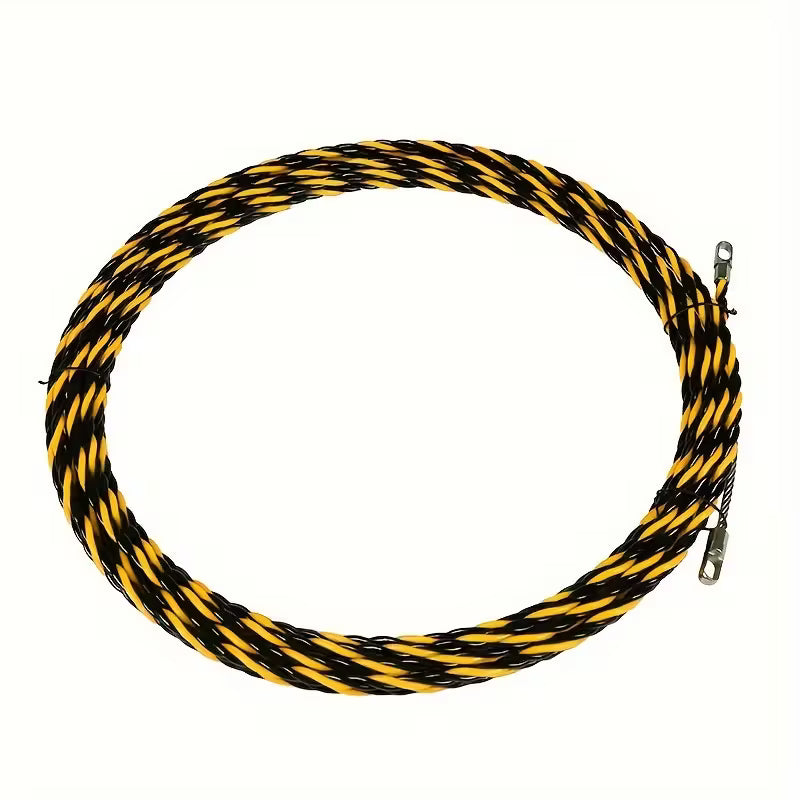 30m Flexible Wire Cable Puller Kit - Professional Fish Tape for Electrical & Telecom Installation