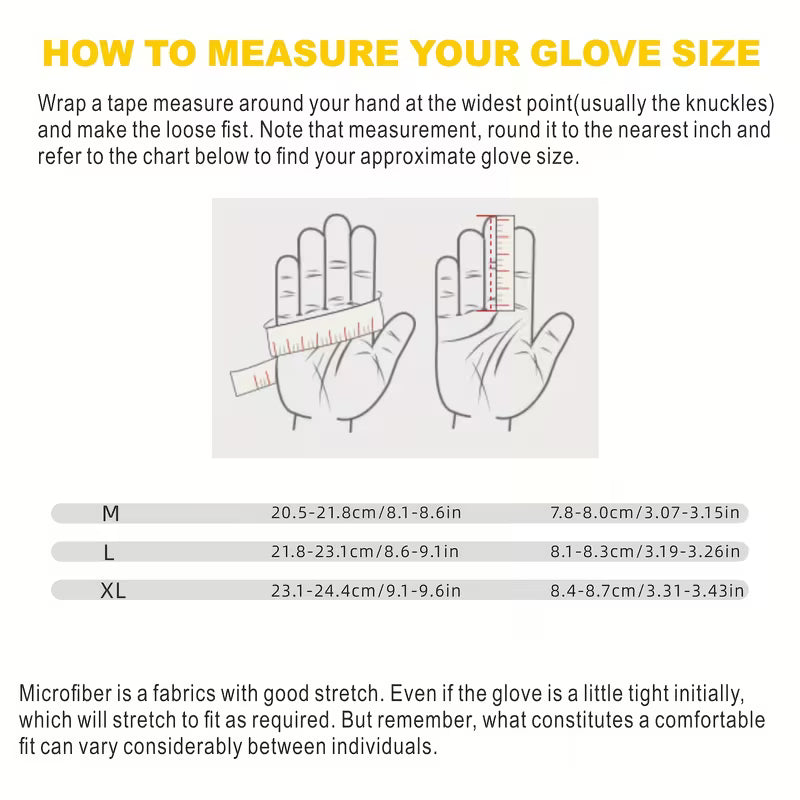 Performance Work Gloves - Touch Screen Compatible Mechanic Gloves for Electricians