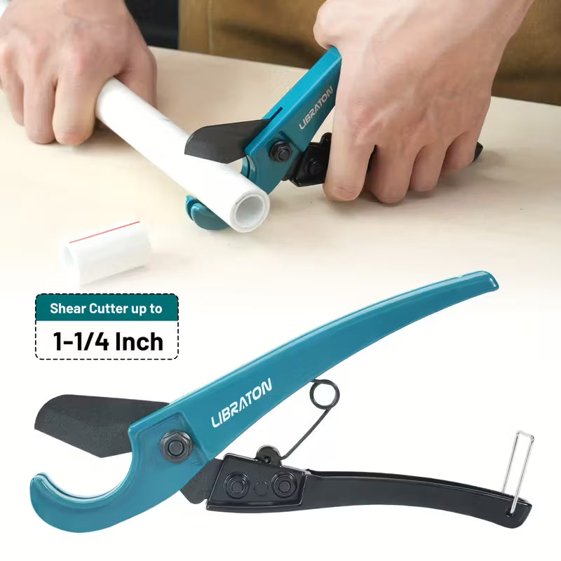 PEX Pipe Cutter 32mm - Professional Tube Cutting Tool for PEX, PVC & PPR